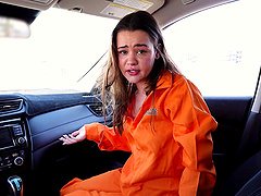 Natural tits and nice ass teen Trinity Olsen gets fingered by David Lee