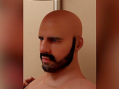 Brunette hottie gets her fake tits massaged and fucked