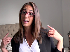 Tattooed hottie Layla London gets a deep throat blowjob before missionary