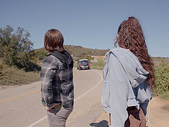 Curvy milf Reagan Foxx and her friend Liz Jordan seduce Tyler Cruise