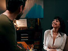 A young couple enjoys a hot missionary sex with Little Puck’s help.