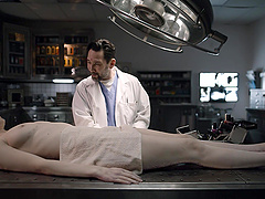 Natural tits bouncing while getting fucked in different positions