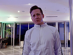 Redhead Freya Parker gets her natural tits licked by her mate