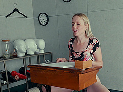 Clothed sex leads to wild toy play in bdsm couple video