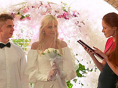 Beautiful brunette Olivia Trunk rides her partner's cock in cowgirl position