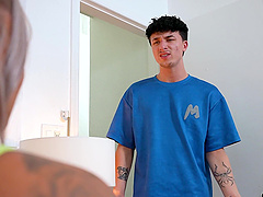 Hot couple enjoys doggy style sex with a big cock