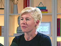 Beautiful solo scene with natural tits and great orgasms.