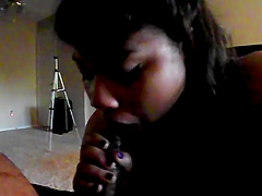 Big tits homemade brunette gets big cock in her mouth and vagina