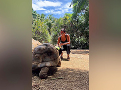 Beautiful women in hot scenes in the great outdoors.