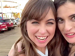 A threesome with Abbie Maley and her co-workers becomes a hot reality.