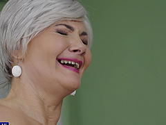 Arwen’s wet pussy is filled by a big cock in this video.