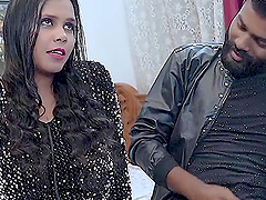 Big tits homemade video with long hair beauty in doggystyle position.