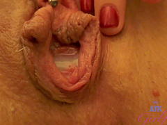 Beautiful brunettes get their pussies creampied in this compilation.