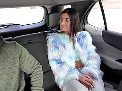 Big-boobed brunette gets Danny Steele’s cock in her pussy