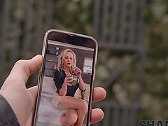 Alex Romero and his girl go wild in a kinky missionary sex scene.