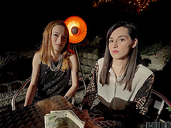 Beautiful natural tits bouncing while being fucked in missionary position.