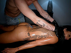 Cum in mouth for the lucky guy with a big cock