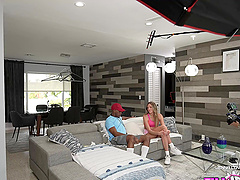 Jenna Love and her boyfriend have great sex in doggystyle position.