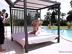 Kitana Montana and her partner in crime perform hot lingerie show.