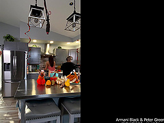 A brunette beauty gets her pussy fucked by a pornstar in a hot scene.