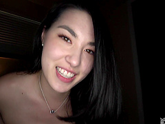 Hot brunette gets her pussy licked by Tyler Steel in a romantic scene.