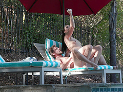 Vince Karter and Ivy Ireland make beautiful foot fetish love, showcasing their intense chemistry.