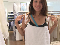 Public flasher gets caught in the act and gets a free show.