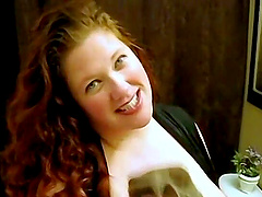 Beautiful brunette gives great blow job and natural tits to enjoy.