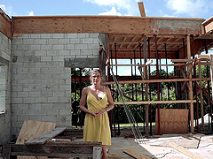 Beautiful woman with glasses Cory Chase in hot scene.