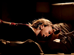 Charlie Dean is a brunette pornstar who gives a blowjob and fuck a couple.