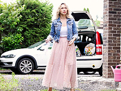 Charlie Dean and Lenina Crowne in a hot threesome scene