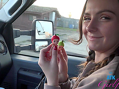 Serena Hill is a hot girl with natural tits and she gives great blow job.