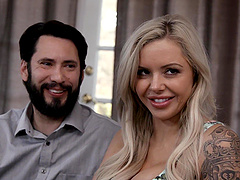 Tommy Pistol and Nina Elle fucked Ashley Adams hard