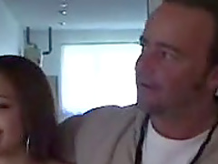 Latina Amateur Gets on Her Knees to Deepthroat a Cock