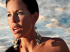 A beautiful couple has a hot date with the help of Tabitha Stevens.