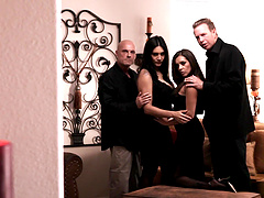 Beautiful Francesca Le has her puffy pussy licked by Mark Wood.