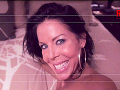 Cumshot compilation with long-haired pornstar who loves to swallow.