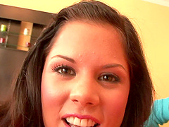 Beautiful women with natural tits in hot scenes.