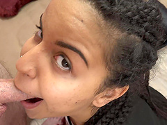 Alix Avery and her man try out the missionary position.