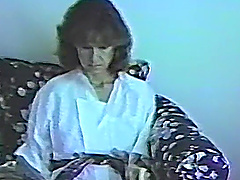 Retro gang bang with hot and horny housewives