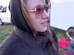 A super beautiful and delicious girl is caught on camera.