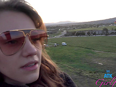 A super beautiful and delicious girl is caught on camera.