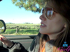 A super beautiful and delicious girl is caught on camera.