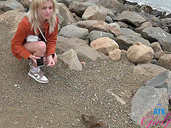 A super beautiful and delicious girl is getting ready for a big day.