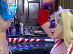 Autumn Rain and Leya Falcon in a hot ts threesome