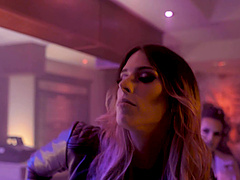 Casey Kisses, Joanna Angel, Foxxy, and another stunning performer in a steamy quartet.