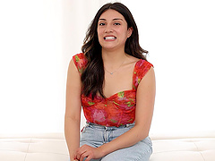 Alice has a great time during her casting