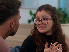 Four girls including two milfs are sharing one big cock in an intense group session.