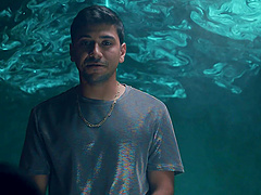 Penny Barber, the busty milf with long brunette hair, fucks with her stepson in a taboo scene.