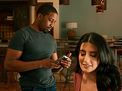 Isiah Maxwell and Lily Labeau in a steamy ffm threesome